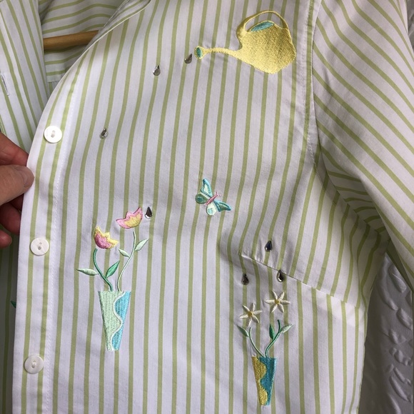 Tabi embroidered garden shirt - Picture 2 of 9